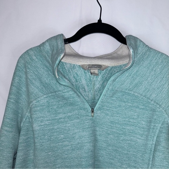 Gander Mountain Jacket Guide Series 1/4Zip Pullover Plush Fleece Long Sleeve Top - Picture 10 of 11